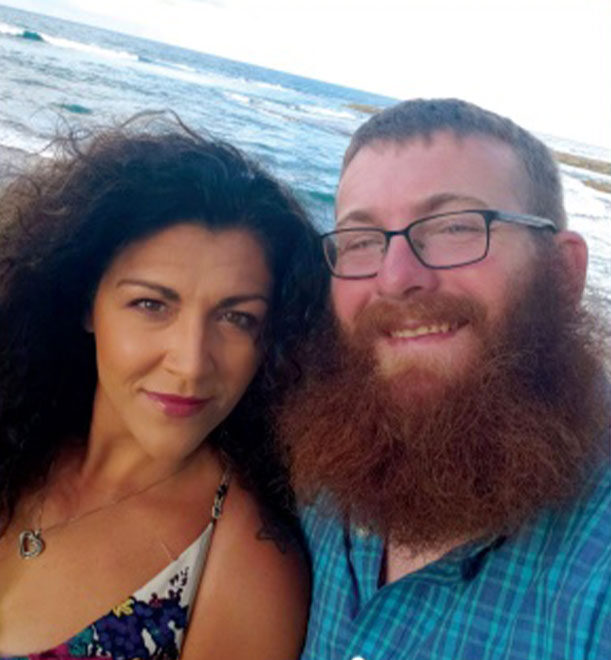 Photo of Jannae Yslas-Roach and Aaron Roach