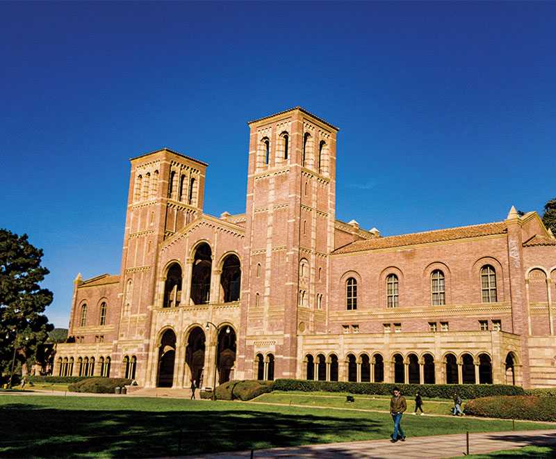 Photo of UCLA building
